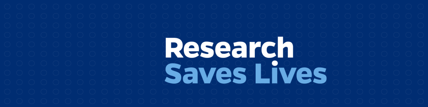 Research Saves Lives header